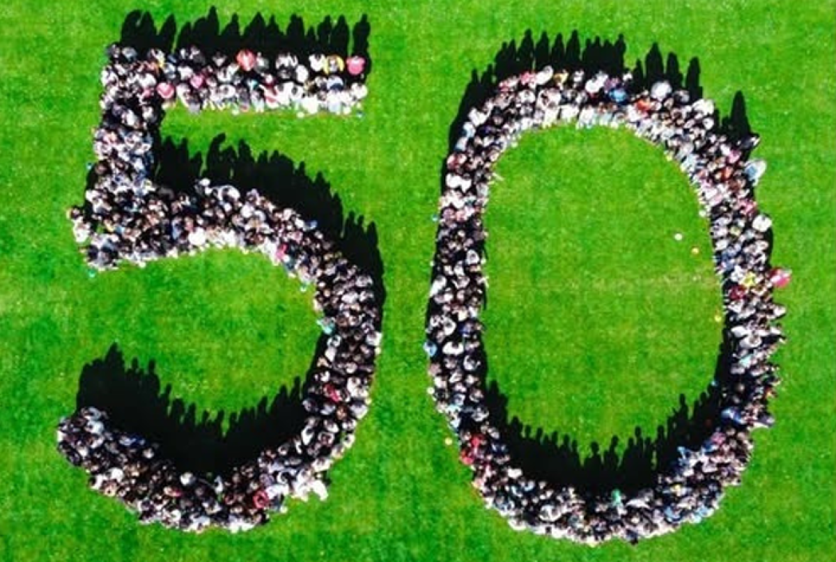 Oslavy 50 let školy ZŠ Vorlina