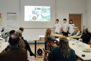 Naši deváťáci prezentovali program Erasmus+ na setkání MAP Vlašim
